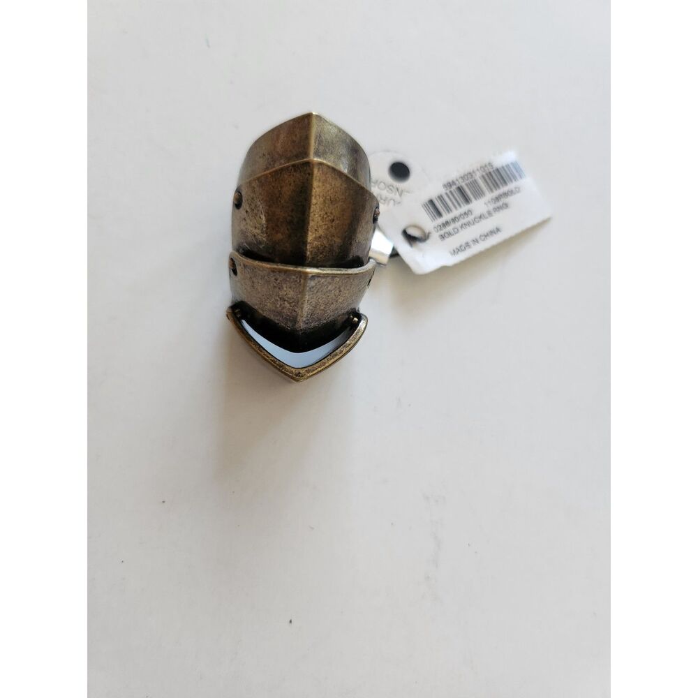 Antique Brass Armor Ring B24